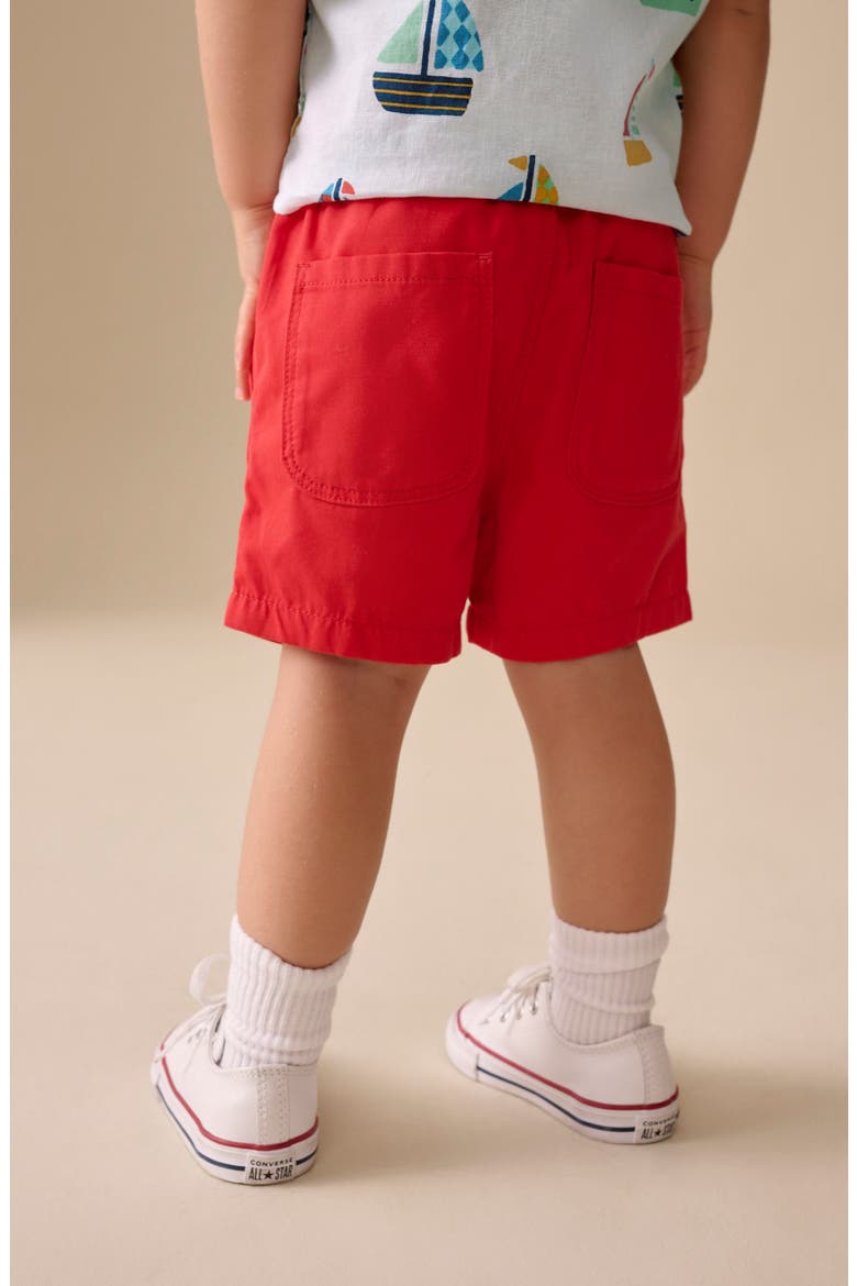 Kids' Core Shorts, Alternate, color, RED