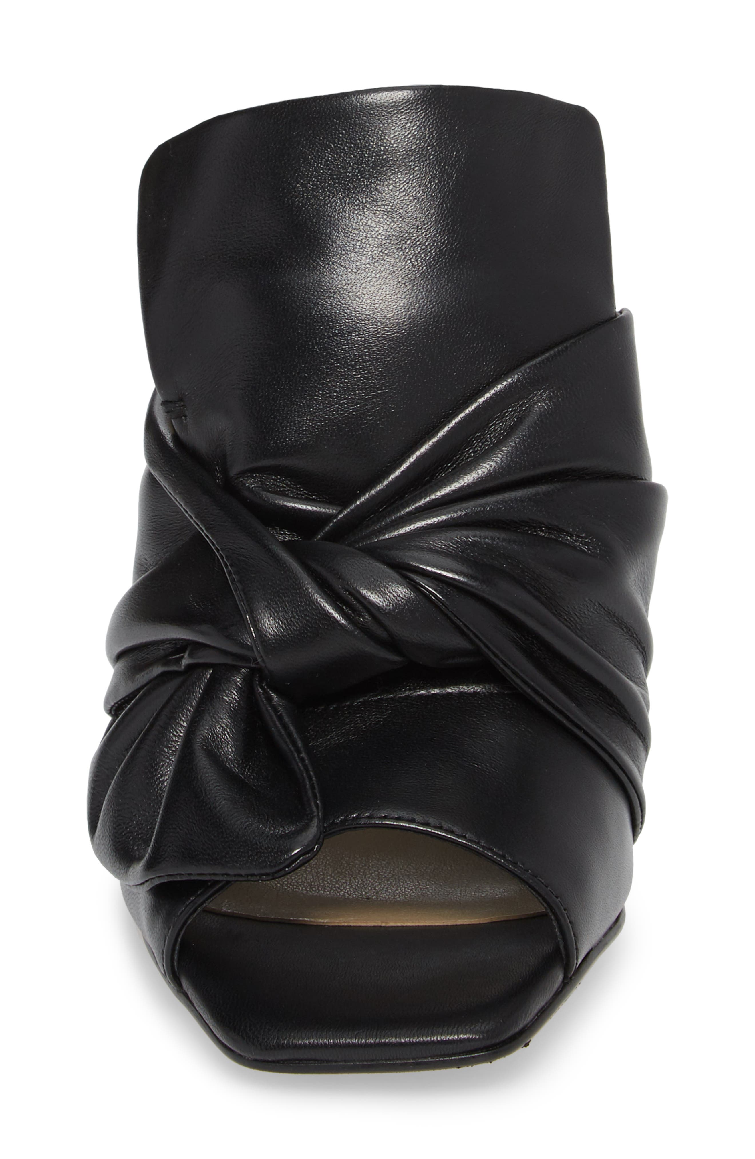 Hogan Sandal, Alternate, color, BLACK LEATHER