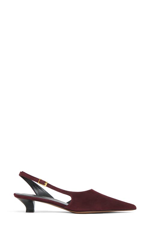 Mansur Gavriel Anna Slingback Pump In Purple