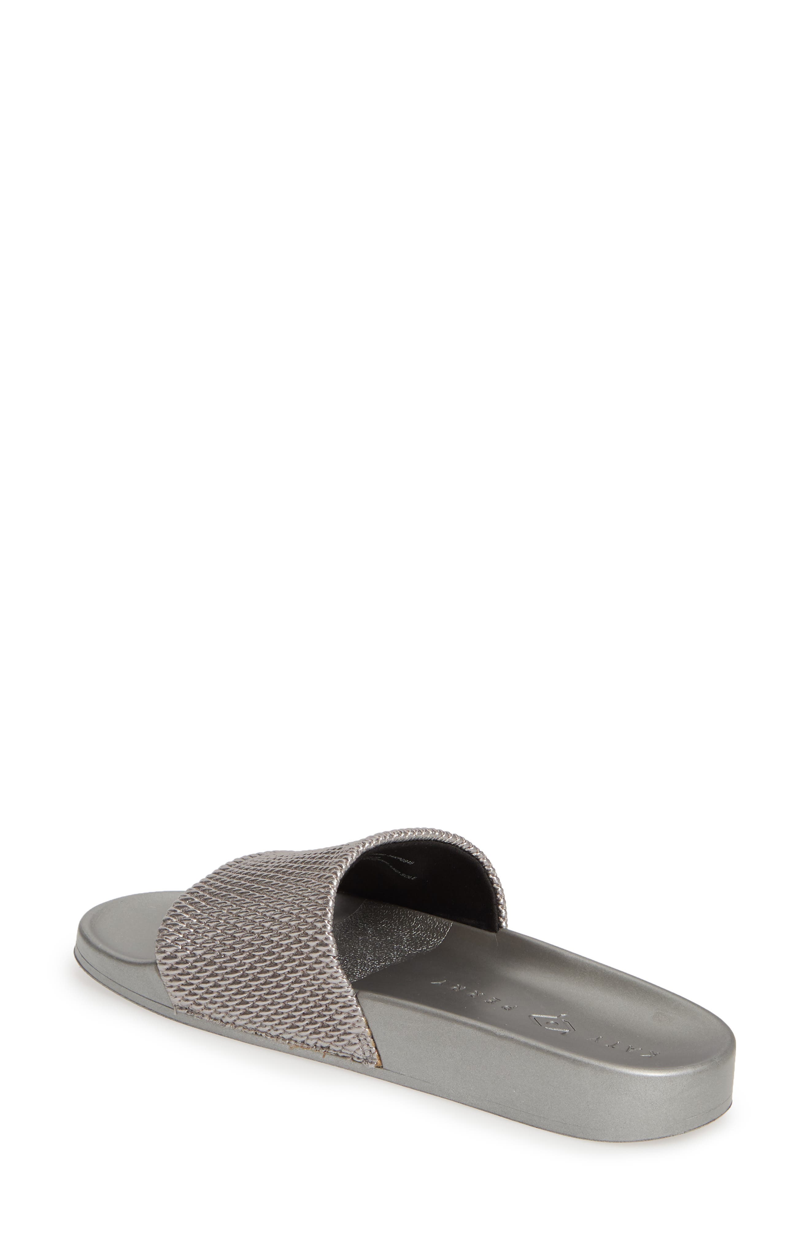 The Jimmi Slide Sandal, Alternate, color, GUNMETAL