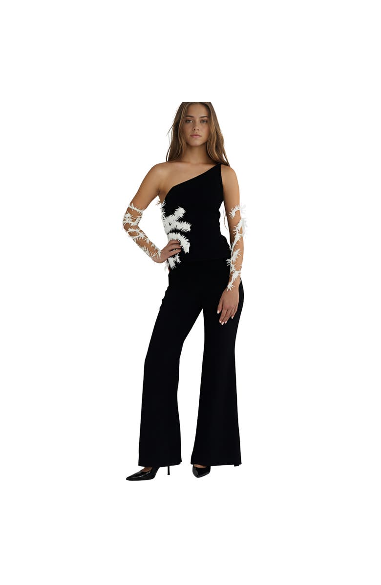 AKALIA Sophie Jumpsuit, Alternate, color, Black