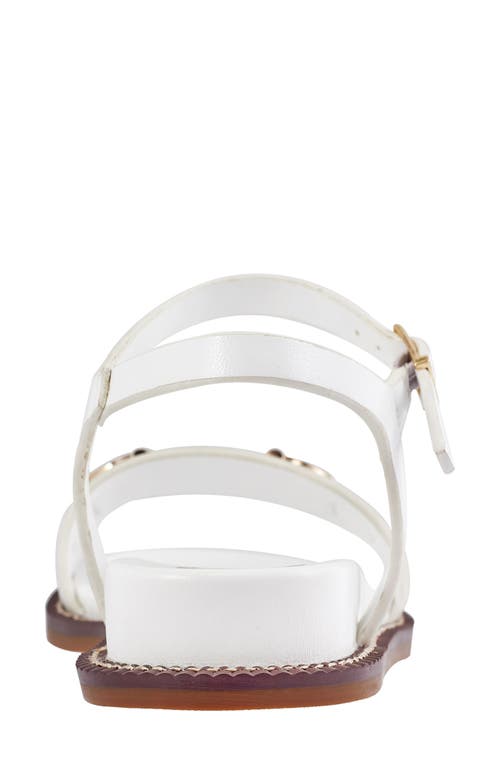 Ninety Union Women's Madison Flat Sandals In White