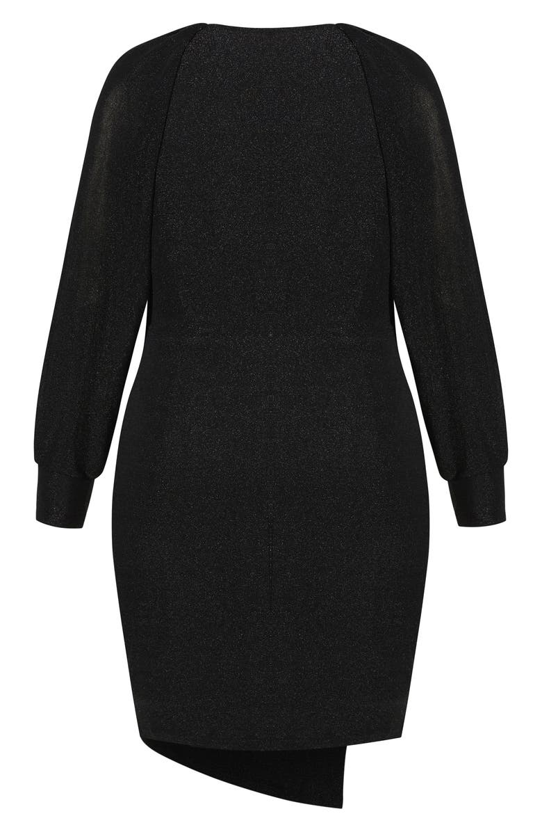 City Chic Party Lights Dress, Alternate, color, 