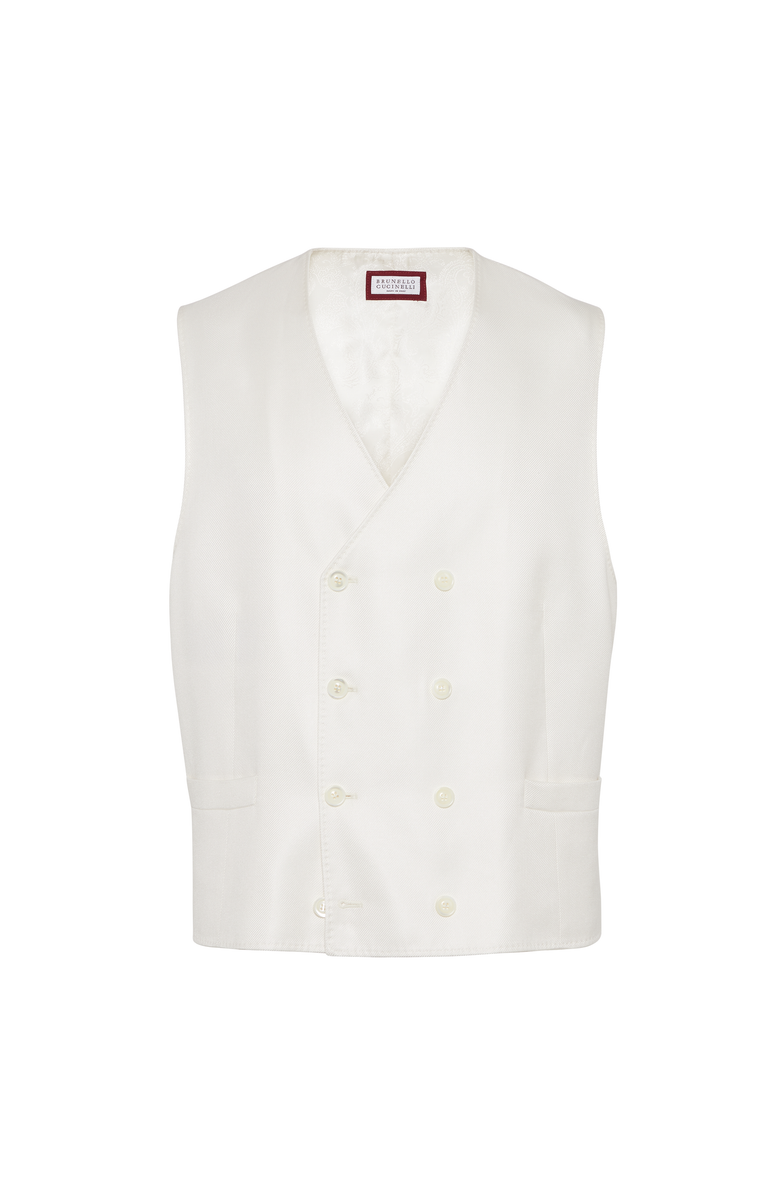 Brunello Cucinelli One-and-a-half-breasted waistcoat, Main, color,
