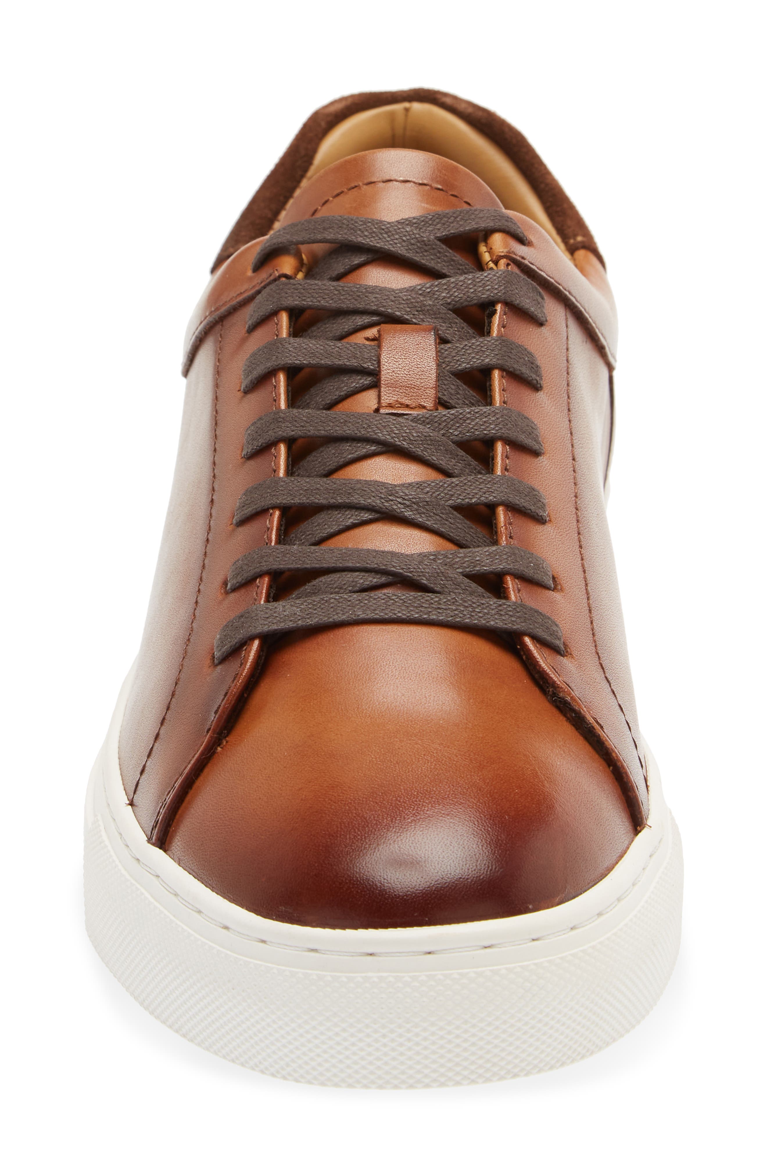 Nordstrom Jace Sneaker, Alternate, color, Brown Saddle
