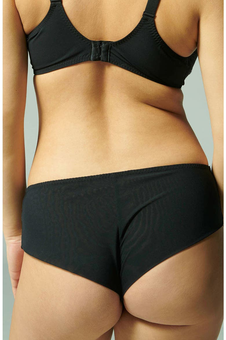Reve Boyshorts, Alternate, color, BLACK