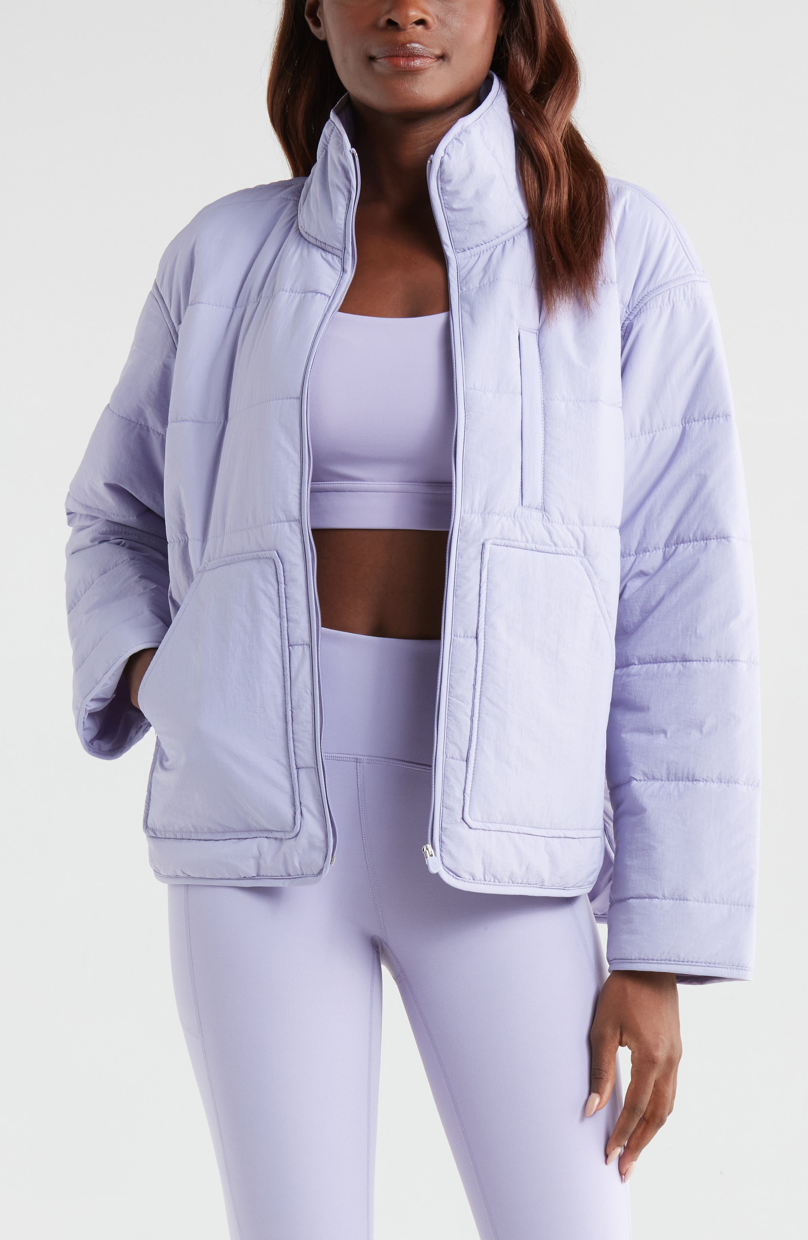 Quilted Packable Jacket