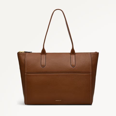 Oak Street Medium Ziptop Tote Bag