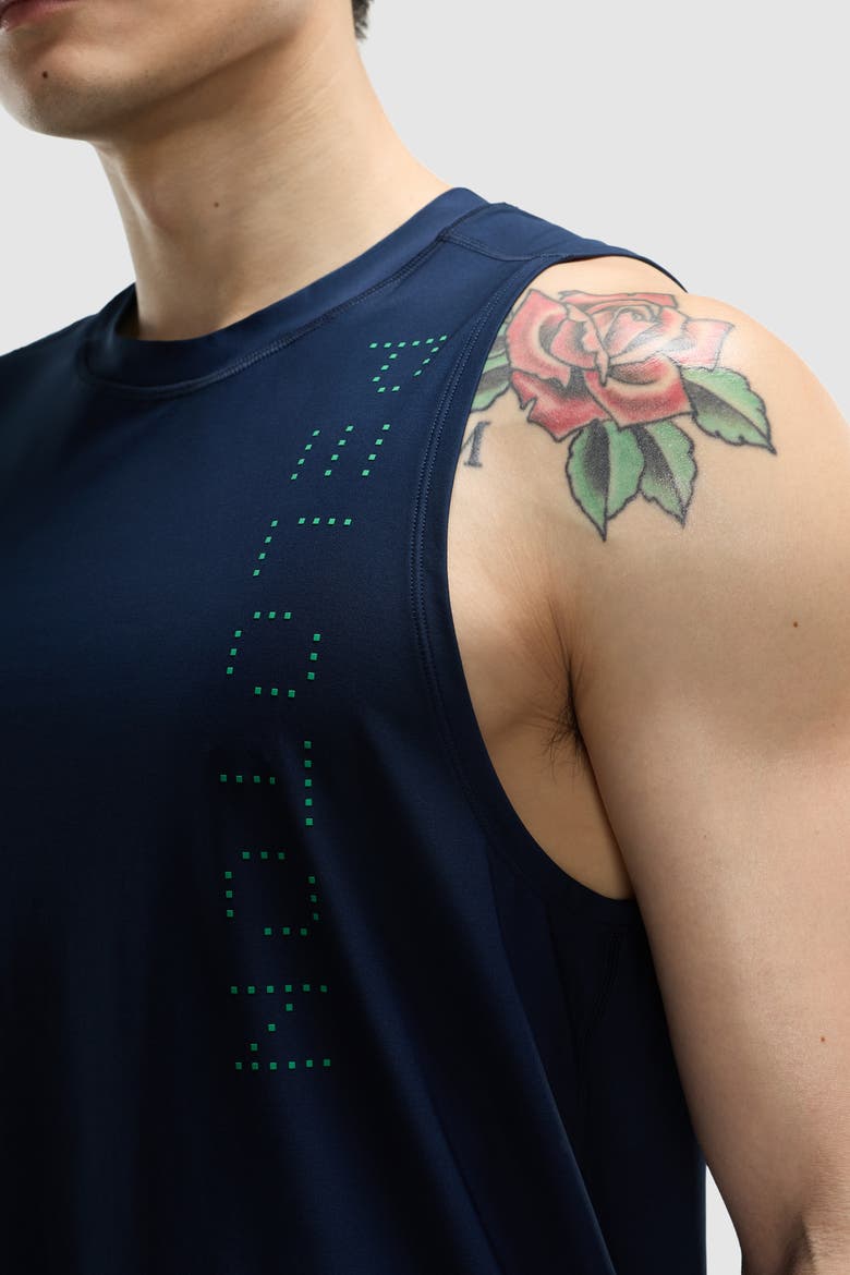 Essential Muscle Tank, Alternate, color, Deep Navy