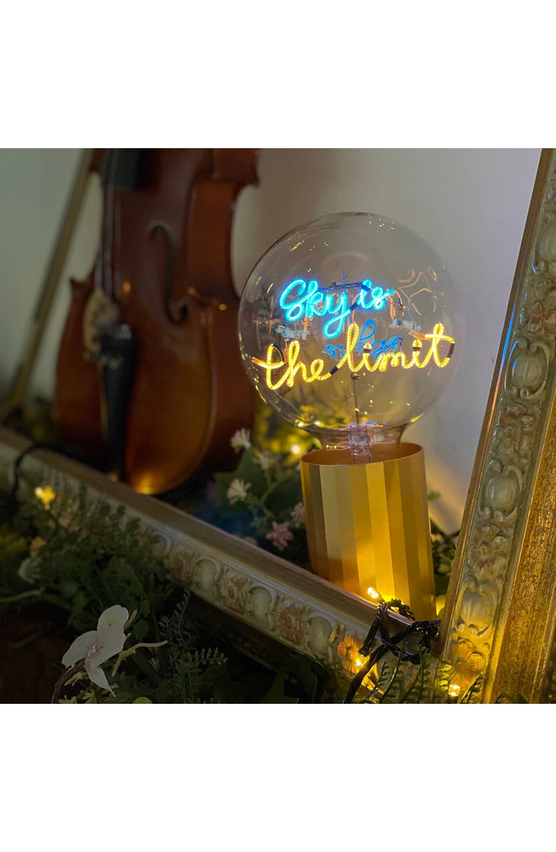 MITB Sky Is The Limit Portable Table Lamp, Alternate, color, Black