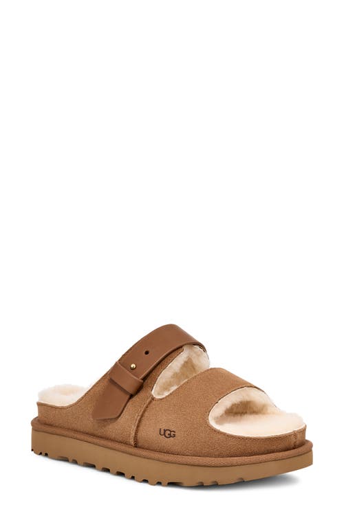 UGG(R) UGG(R) GREENPORT GENUINE SHEARLING SLIDE SANDAL