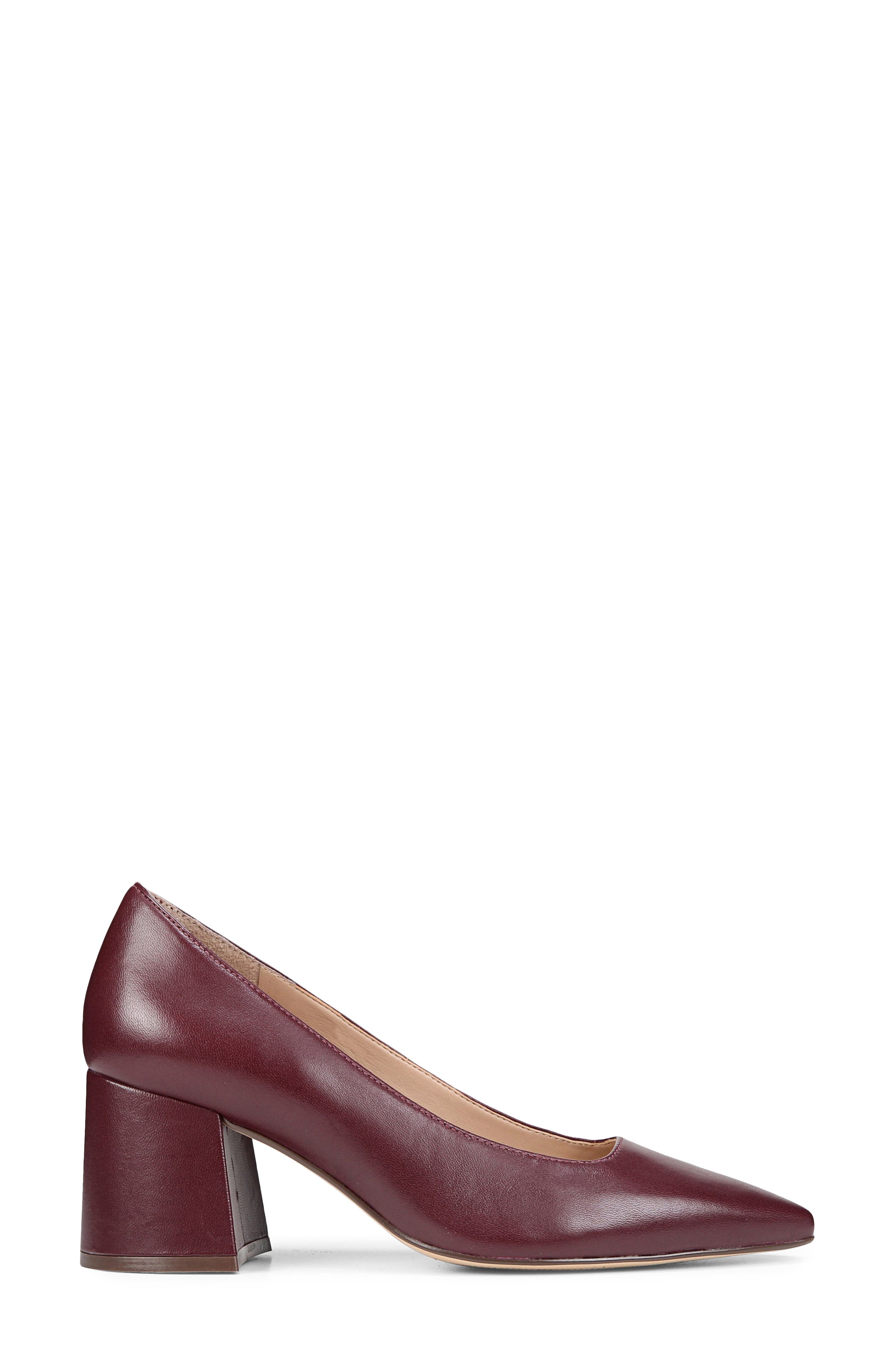 Licia Pointed Toe Pump - Multiple Widths Available, Alternate, color, CABERNET LEATHER