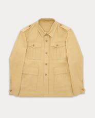 Fortela Owen Linen Safari Jacket