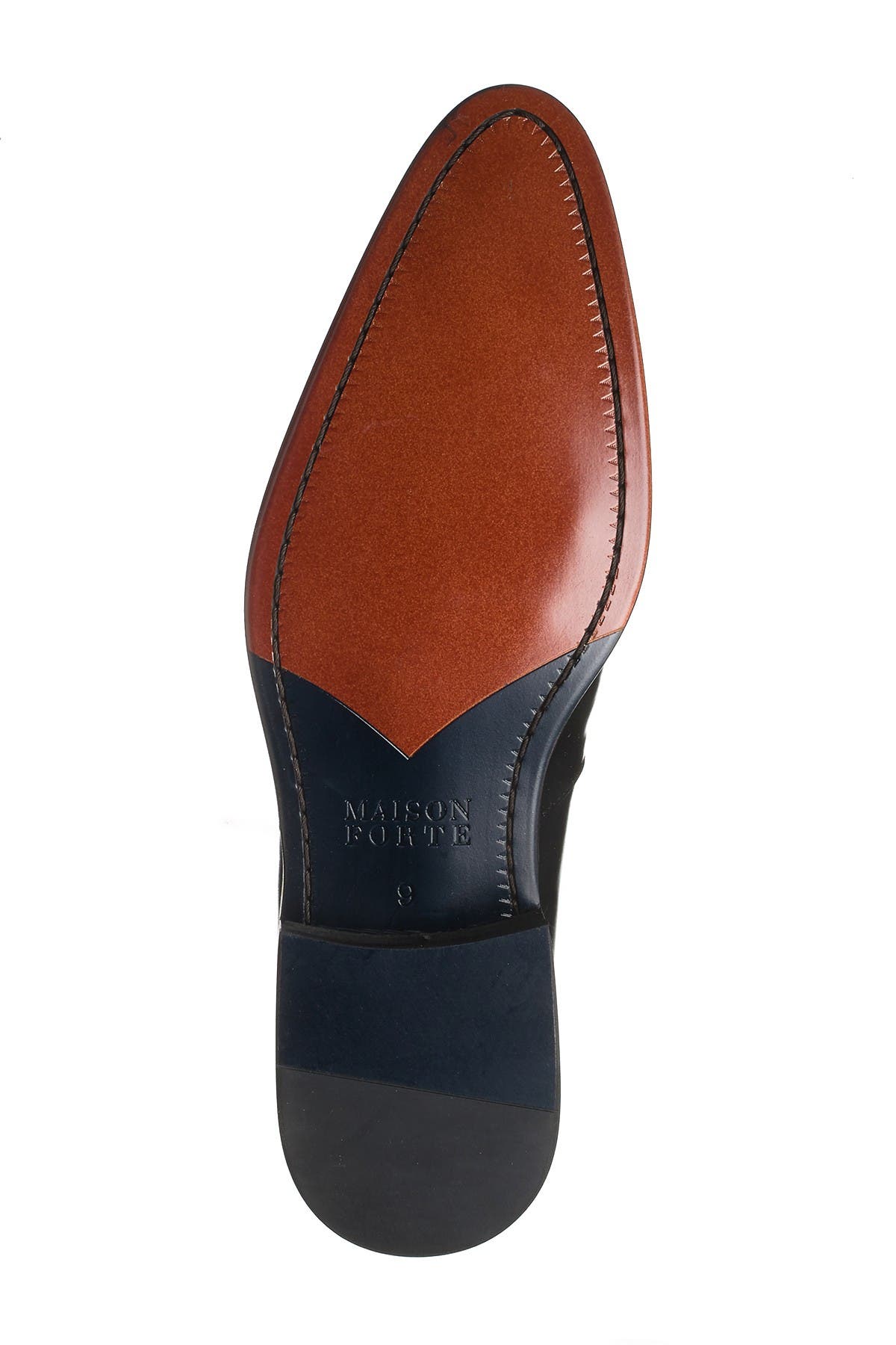 Maison Forte Eli Buckle Strap Leather Loafer, Alternate, color, 