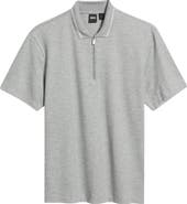 BOSS Piano Quarter Zip Polo
