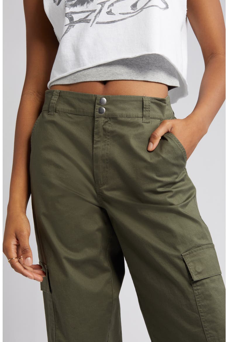 Mid Rise Cargo Chinos, Alternate, color, OLIVE SARMA