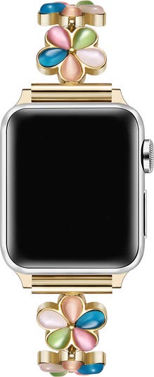 The Posh Tech June Flower Bracelet Apple Watch® Watchband