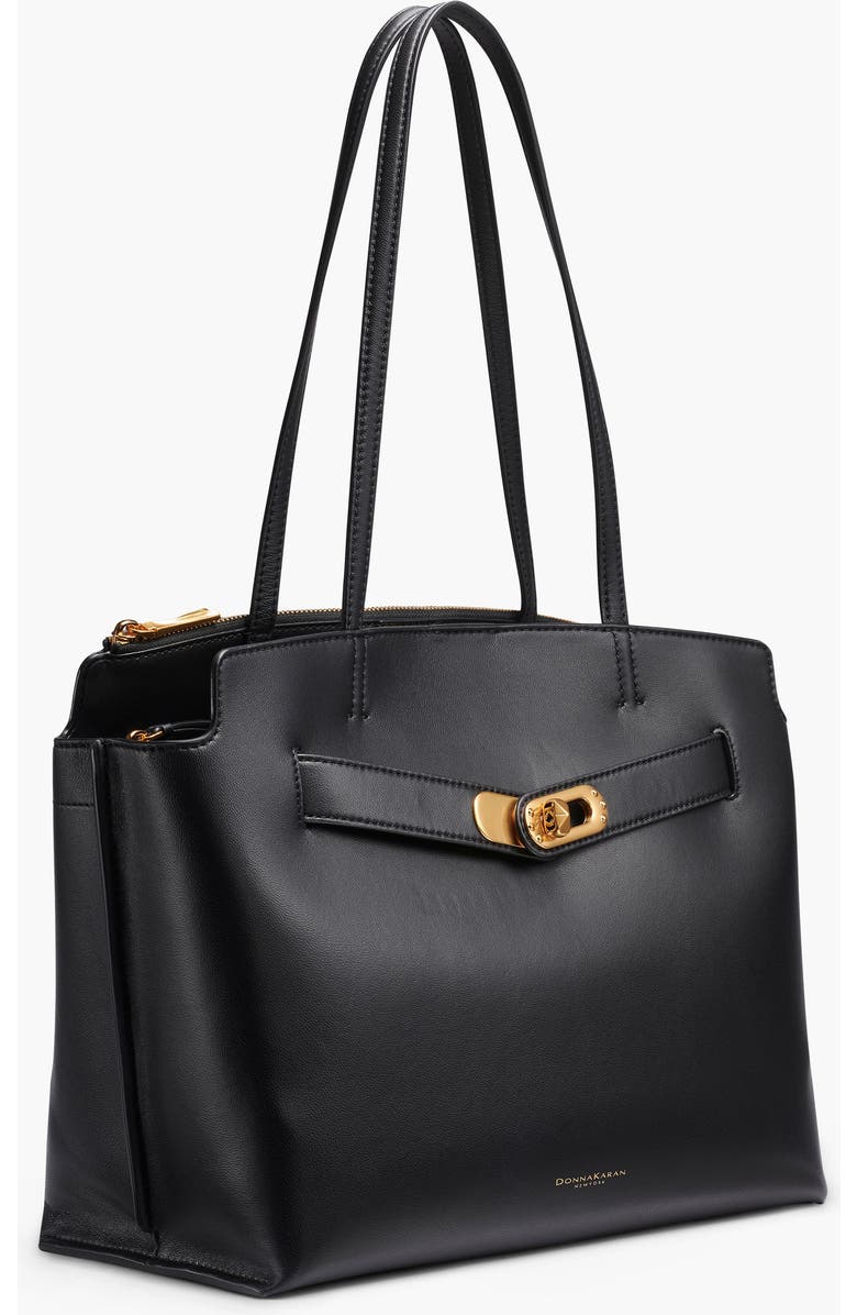 Donna Karan New York Bridgehampton Tote, Alternate, color, Blk/Gold