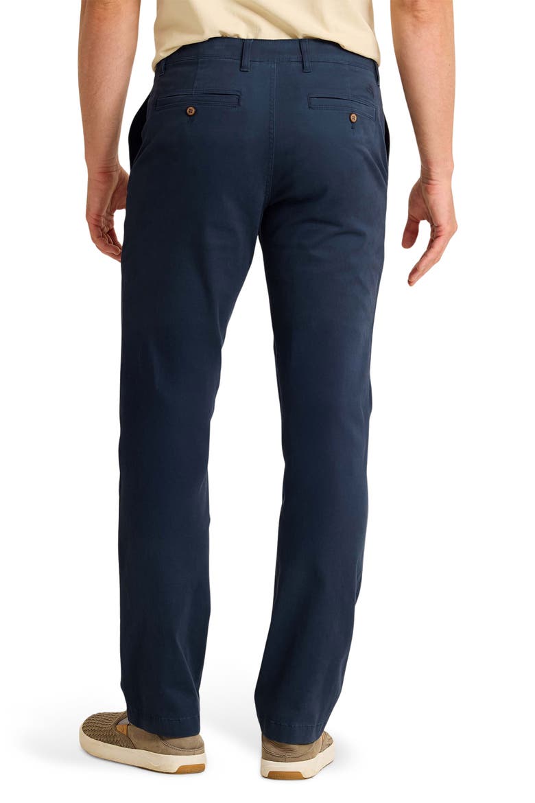 Boracay® Island Flat Front Stretch Chinos, Alternate, color, OCEAN DEEP