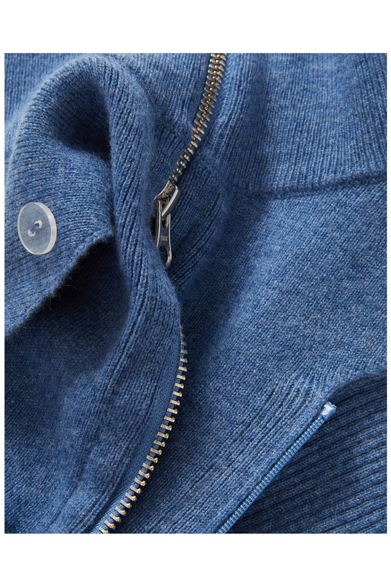 Uptown Merino Wool & Cashmere Dickey, Alternate, color, BLUE COAST MELANGE