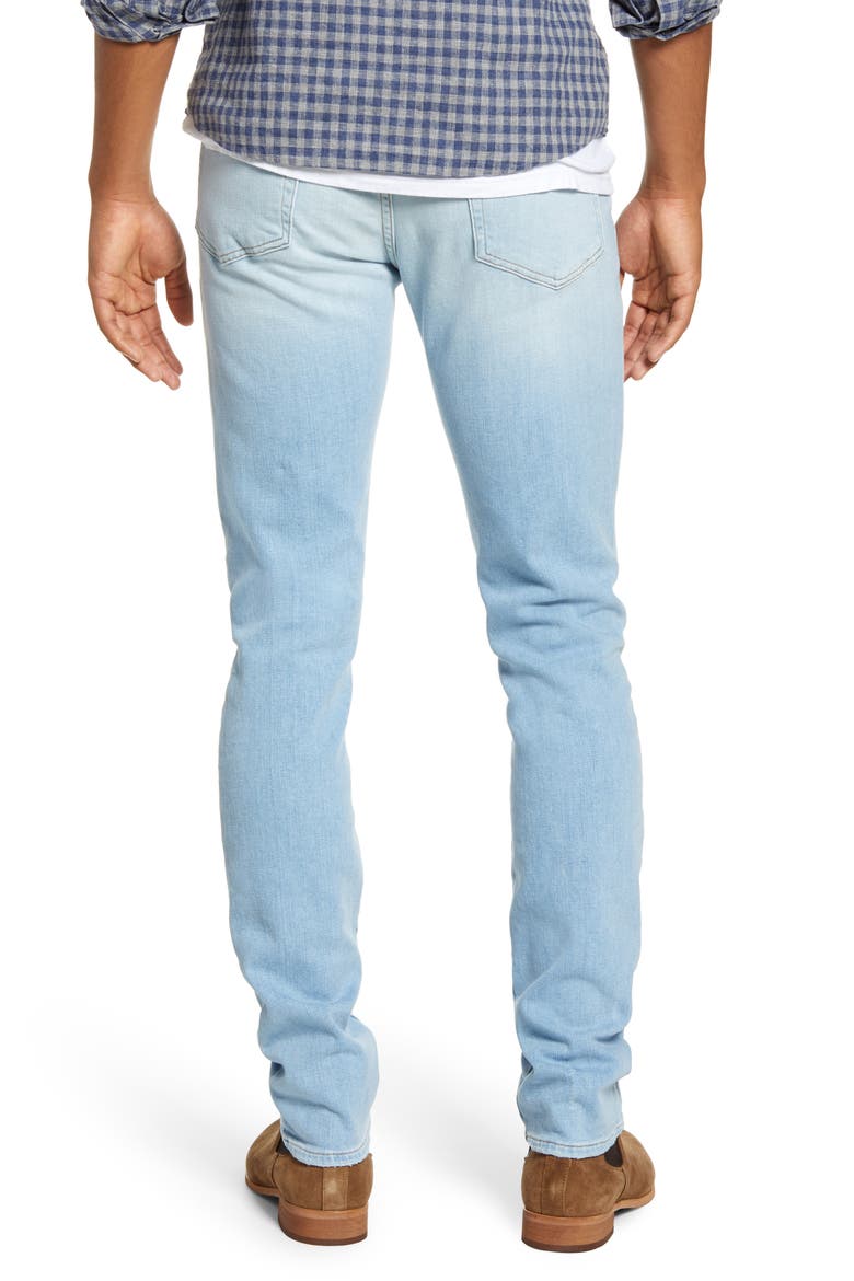 L'Homme Skinny Fit Jeans, Alternate, color, FINN