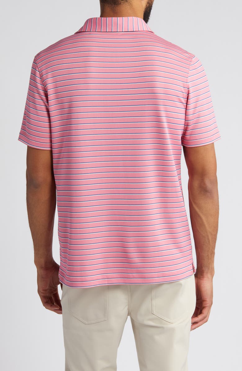 Scott Barber Shaded Stripe Technical Jersey Polo, Alternate, color, 