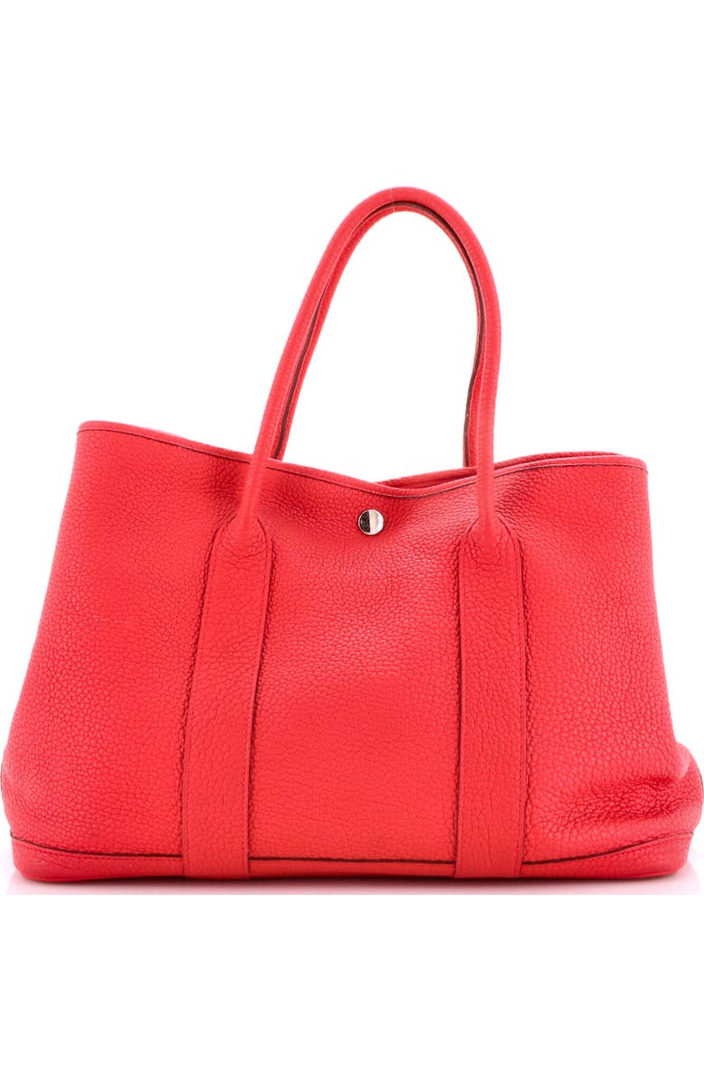 Pre-Owned Hermes Garden Party Tote Leather 36, Alternate, color, Bougainvillier