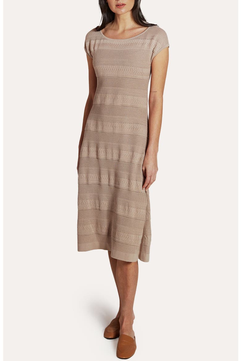 Leah Artisan Knit Dress, Main, color, Light Mauve