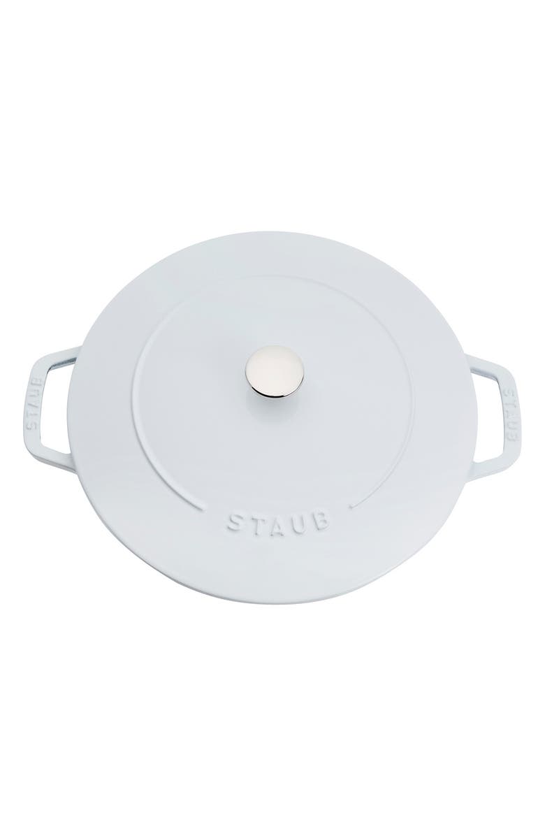 Staub 5-Quart Enameled Cast Iron Cocotte, Alternate, color, White
