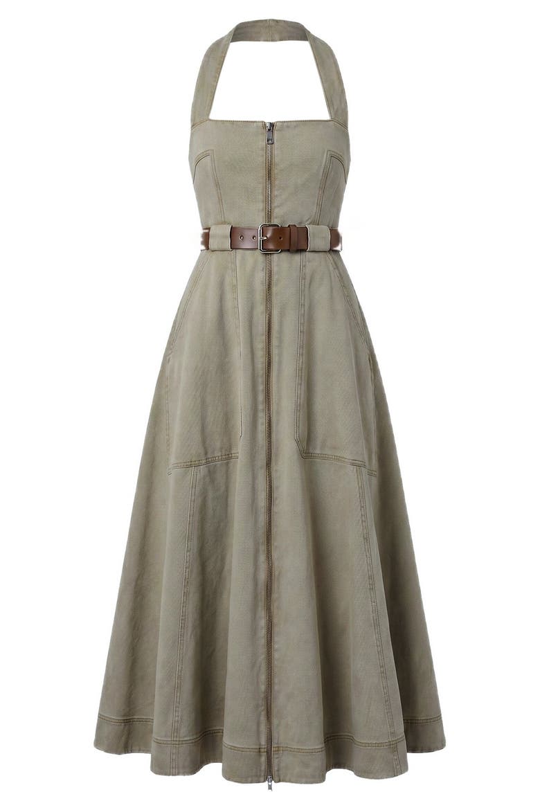 Anastasia Dress, Alternate, color, Sage