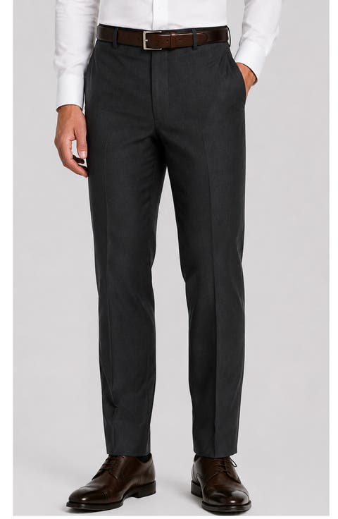 Stefano Modern Fit Wool Trousers