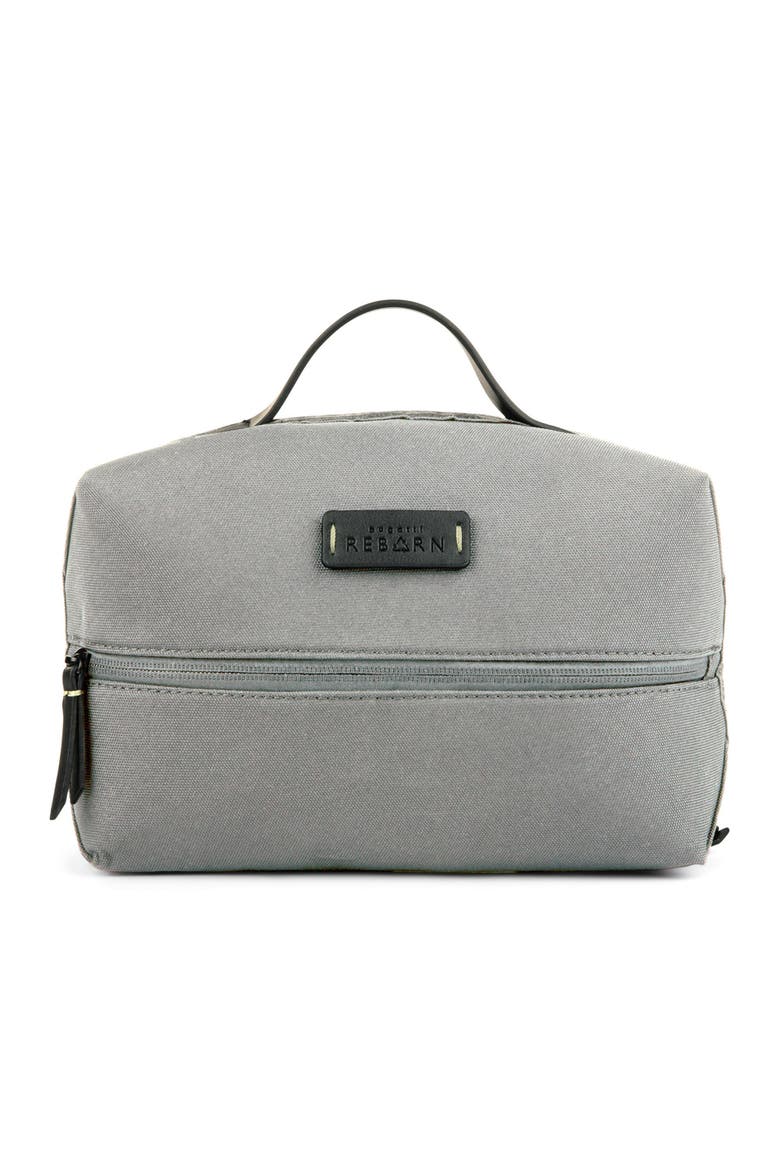 Reborn Toiletry Bag, Main, color, Grey