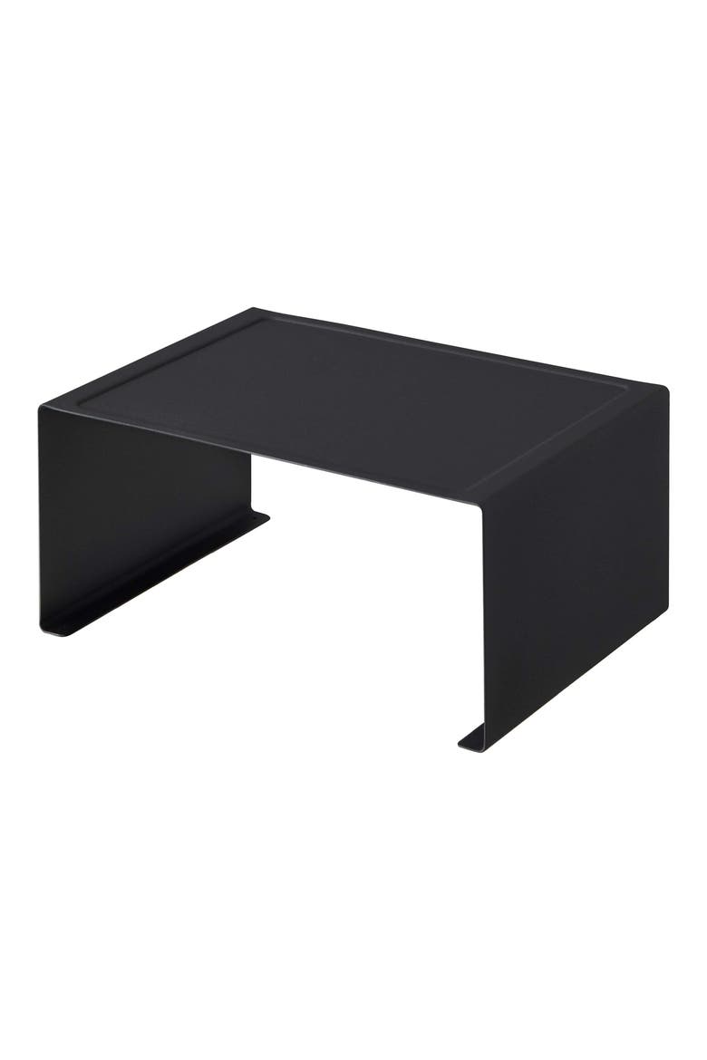 Stackable Countertop Shelf, Main, color, BLACK