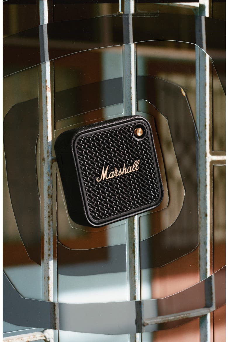 Willen II Portable Bluetooth® Speaker, Alternate, color, BLACK AND BRASS