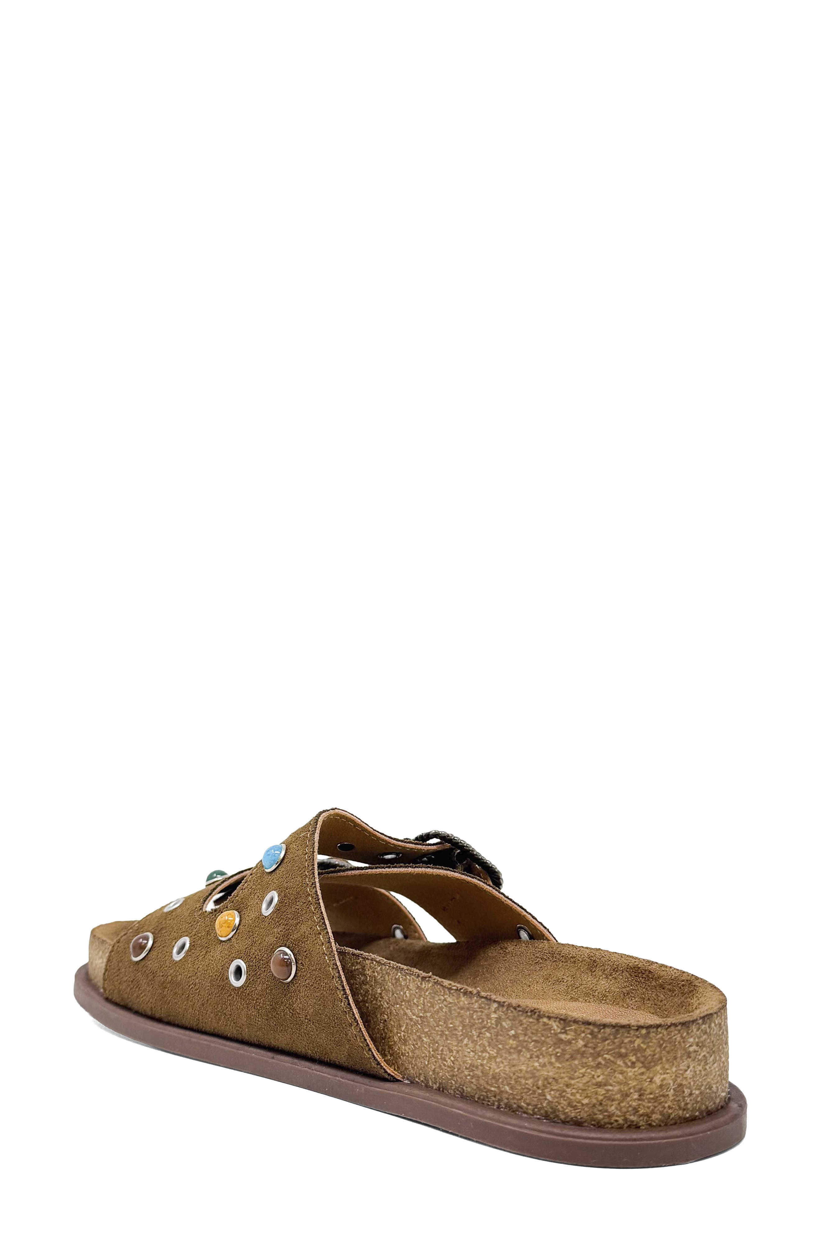 Bloom Slide Sandal, Alternate, color, TAN