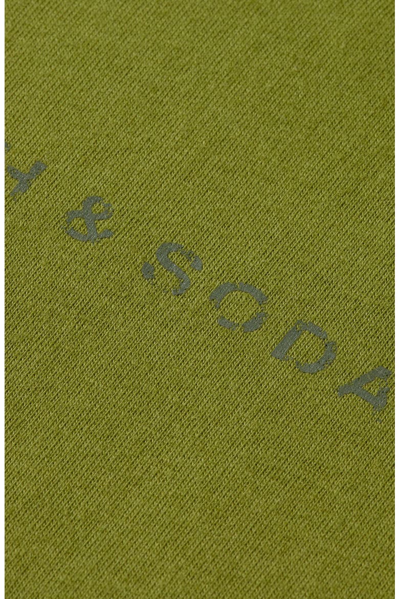 Relaxed Fit Cotton Logo T-Shirt, Alternate, color, CALLA GREEN