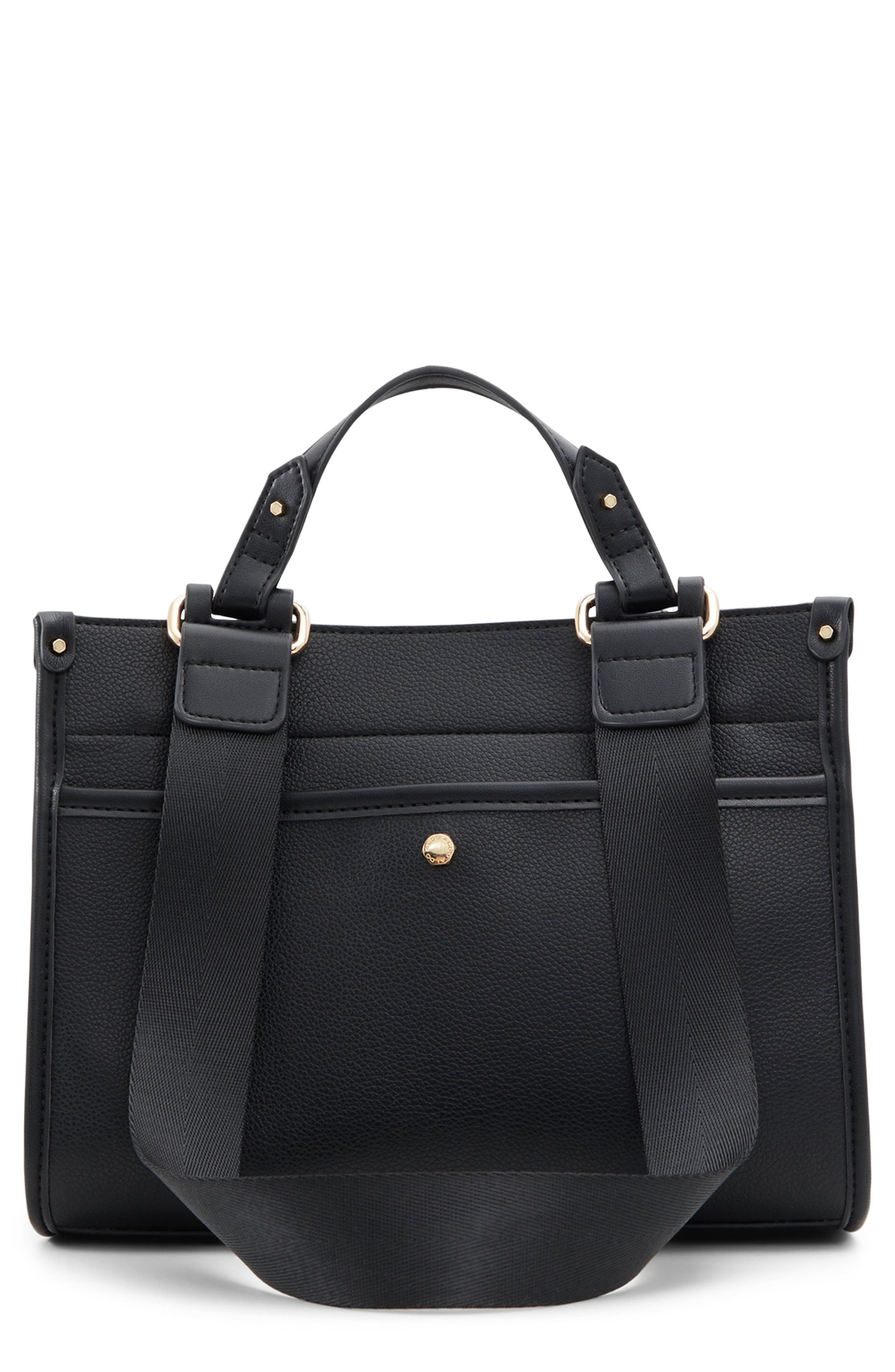 ALDO Adaluna Faux Leather Satchel, Main, color, 