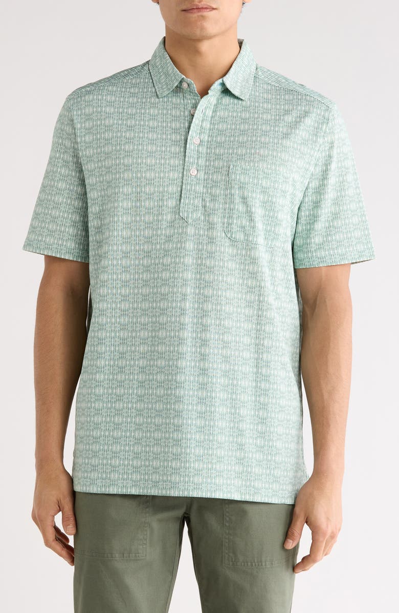 Tommy Bahama San Lucio Shibori Splash Supima<sup>®</sup> Cotton Blend Polo, Main, color, 