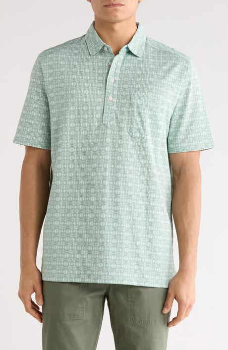 San Lucio Shibori Splash Supima® Cotton Blend Polo