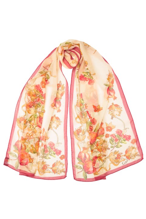 Viviana - Long Silk Scarf for Women