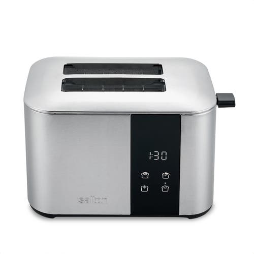 Salton Stainless Steel Digital Countdown Toaster - 2 Slice In Silver