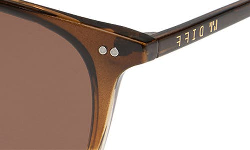 Diff Brody Xl 51mm Square Sunglasses In Burgundy