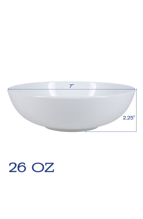 Bia Cordon Bleu 12-piece Coupe Bowl Set In White
