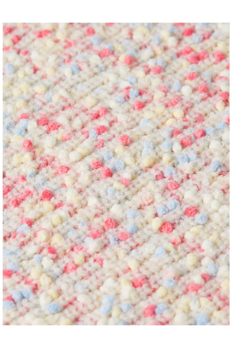 Kids' Popcorn Knit Sweater, Alternate, color, EGGNOG