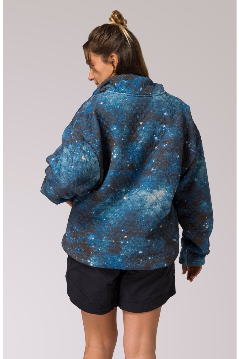 Joshua Tree Dark Sky Quilted Pullover, Alternate, color, Dark Sky