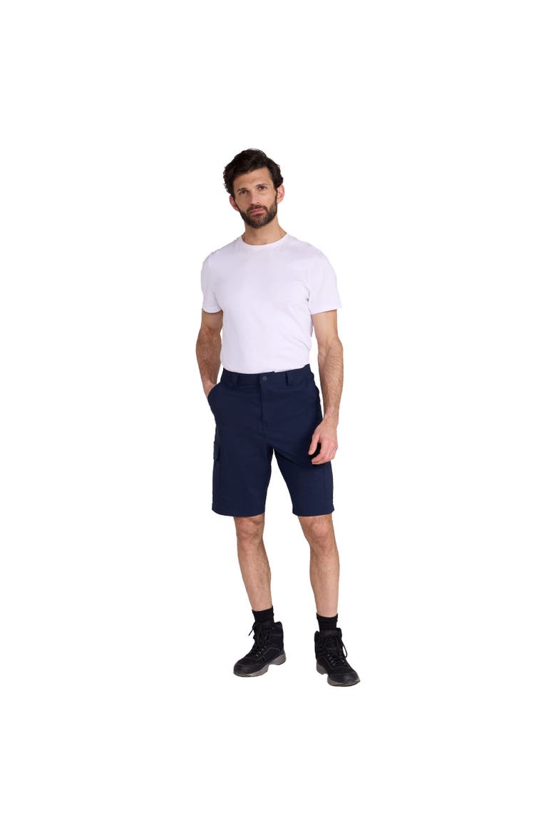 Delta Stretch Cargo Shorts, Alternate, color, Navy