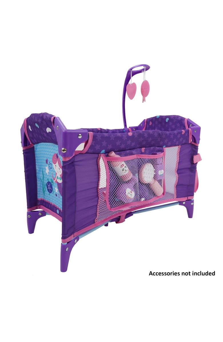 509 Mermaid Dream n
 Fun Doll Play Yard W/ Mobile, Alternate, color, Multicolored