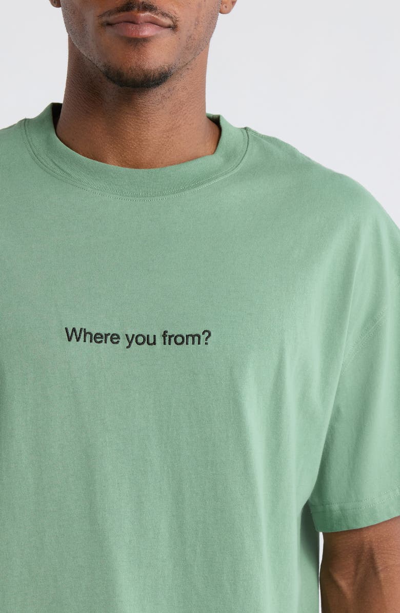 HONOR THE GIFT Where You From Graphic T-Shirt, Alternate, color, Mint