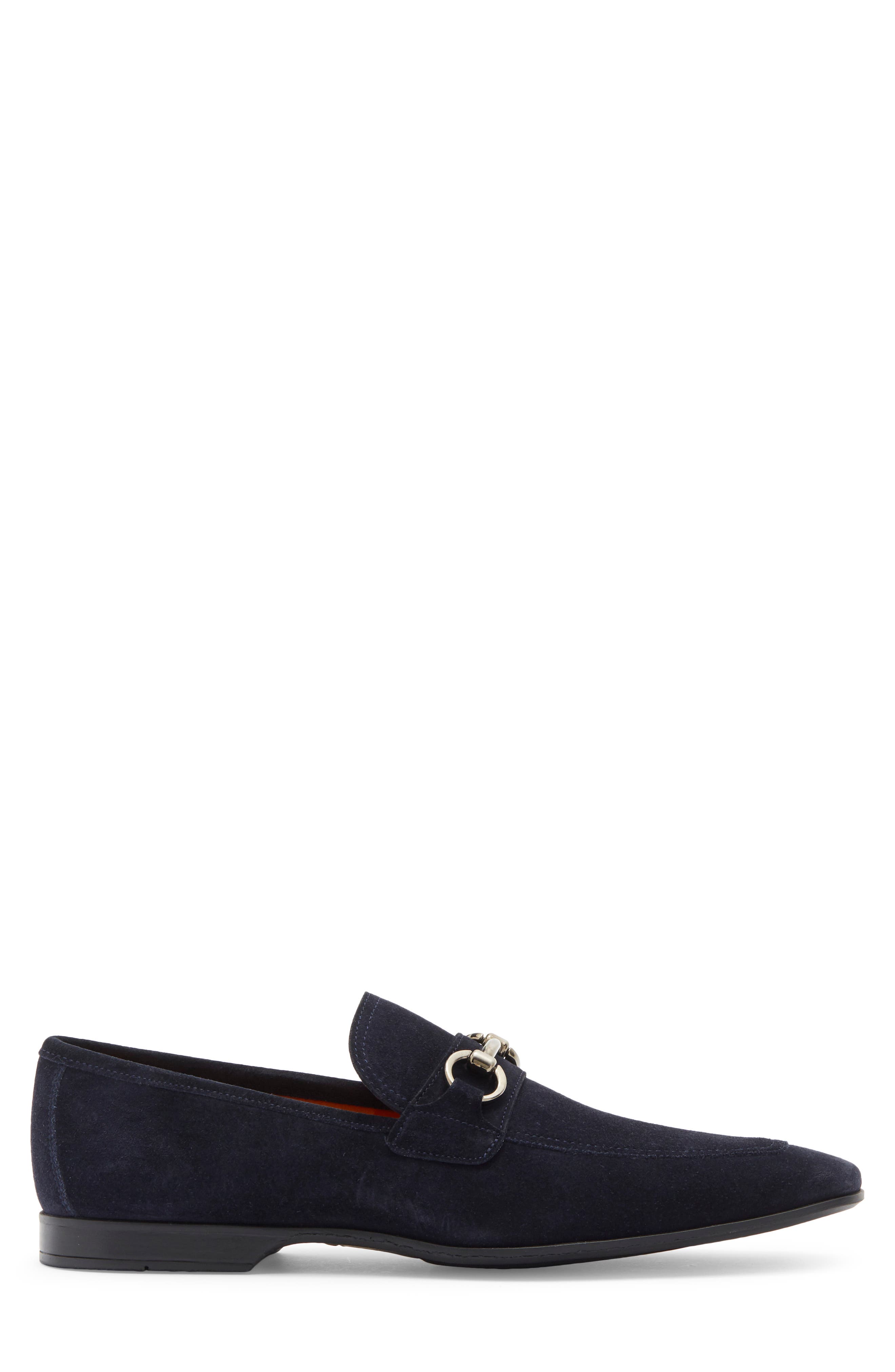 Talaz Horsebit Loafer, Alternate, color, NAVY SUEDE / NAVY