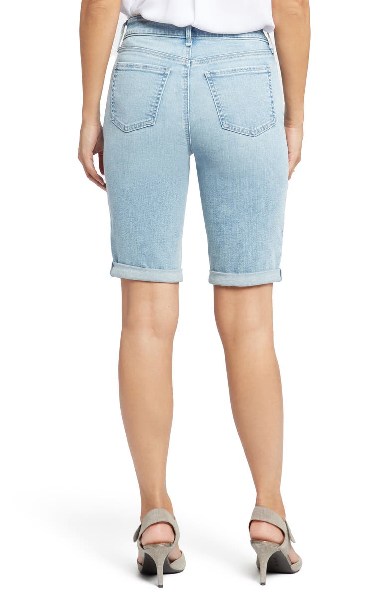 NYDJ Briella Roll Cuff Denim Bermuda Shorts, Alternate, color,
